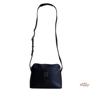 Authentic MCM Vintage Studded Logo Shoulder Bag